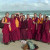 Drepung-Gomang Monks enjoying the beach Drepung-Gomang Monks enjoying the beach
