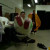 Backstage getting ready to perform Backstage getting ready to perform