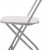 White plastic folding chairs. Can be had for $1-2 each, stack small so they don't take up a ton of room. White plastic folding chairs. Can be had for $1-2 each, stack small so they don't take up a ton of room.