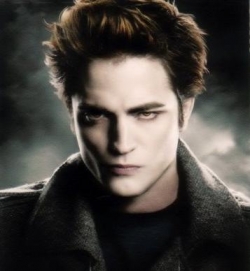 Edward Cullen played by Robert Pattinson