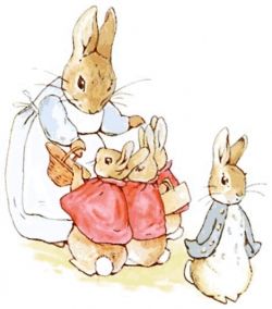 Lovely pastels are characteristic for Beatrix Potter