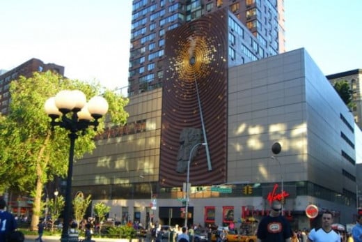Metronome - a the large public artwork located in Union Square, New York City