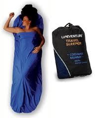 sleeping bag liner, silk sleeping bag liner, hostels, trekking, sleeping bag clean
