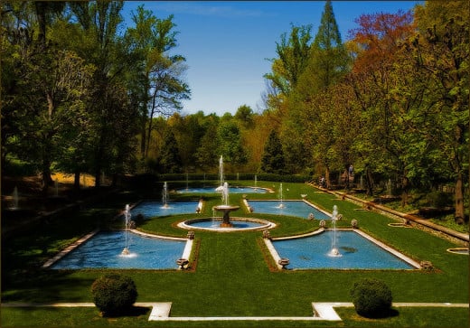 Longwood Gardens Fountains