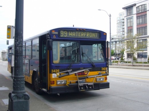 Seattle Metro Route 99 Waterfront Bus