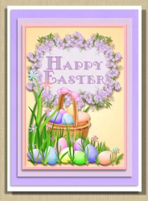 Printable Easter Egg Cards