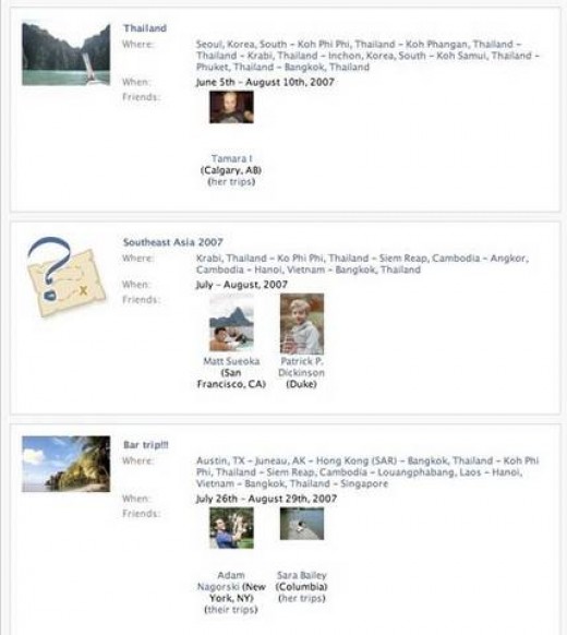 Top 5 Facebook Travel Application (Widget) Reviewed by Kango