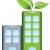Free Earth Day clip art -- green building