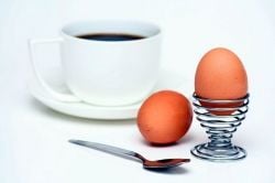 eggs and coffee