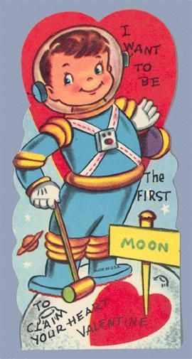 1960 Valentine Boy on Moon
