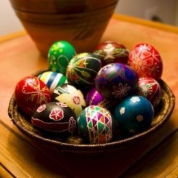 Easter Eggs by Avelino Maestas