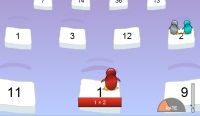 Penguin Jump Online Multiplication Game