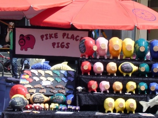 Take home a souvenir Pike Place Market Pig