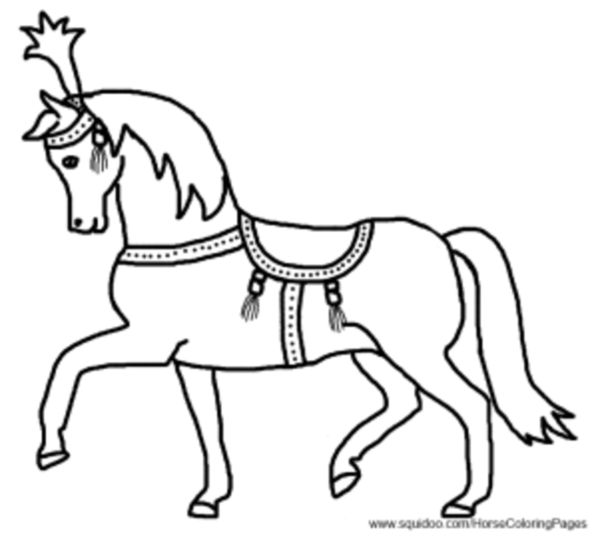 Download Horse Coloring Pages