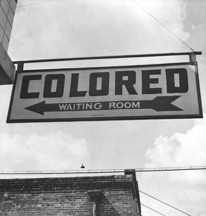 segregation sign