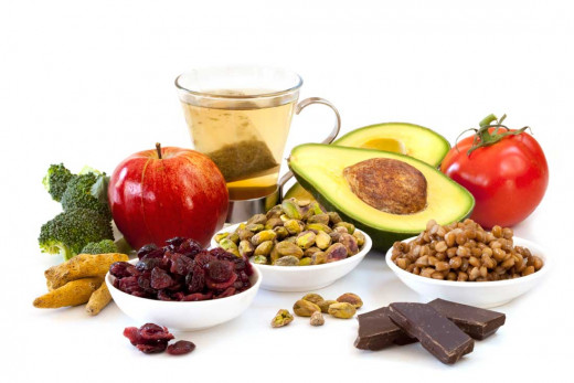 Antioxidants rich foods