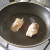 Turkey medallions are briefly fried to heat through