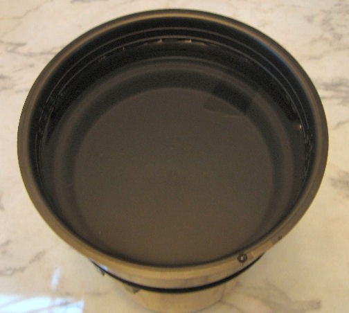 Water added to bowl. Then just wait 24 hours.