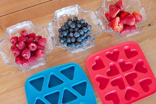 Fruity Decorative Ice Cubes