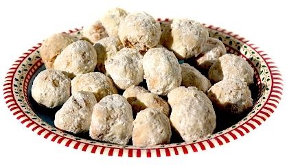 Buttery Snowball Powdered Greek Wedding Cookies