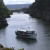The Cataract Gorge Cruise with the Kings Bridge behind