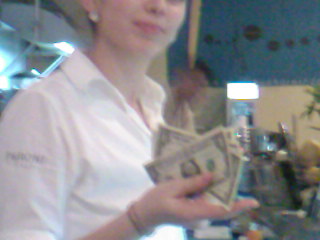 A Young Romanian Lady by the Name of Georganna Introduces The Five Dollars to Bucharest