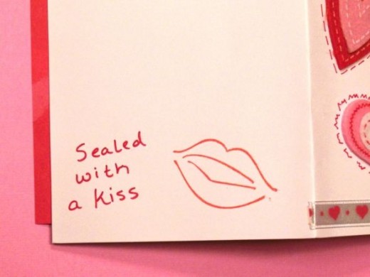 Sealed with a Kiss or Made with Love For...