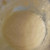 Small globs start to form in the cream. Small globs start to form in the cream.