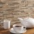 Silurian stone mosaic tiles. Available in polished or honed.From originalstyle.com