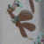 Punch holes, use invisible cord & stopper beads above and below insects. Punch holes, use invisible cord & stopper beads above and below insects.
