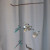Three strands of insects tied to rusty metal bar fluttering in the breeze. Three strands of insects tied to rusty metal bar fluttering in the breeze.
