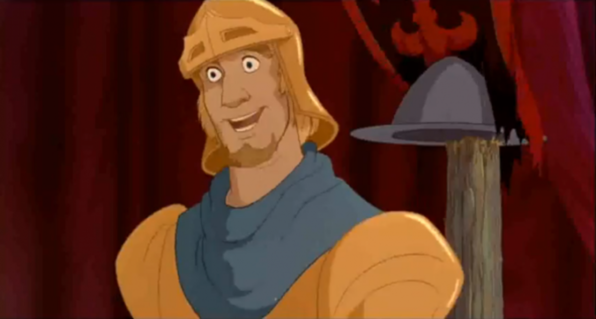 Disney's Phoebus voiced by Kevin Kline