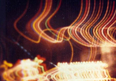 Vancouver Lights filmed by Dorothy Izatt with an 8mm camera