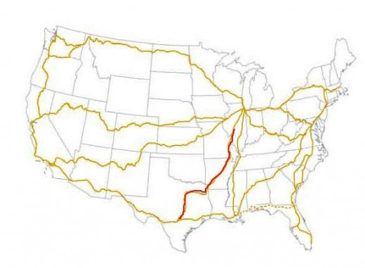 Amtrak Map