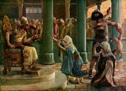 Solomon Calls for a Sword