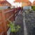 New Boundary Fence After Photo