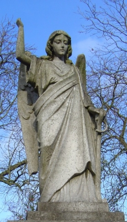 A stone angel from Highgate