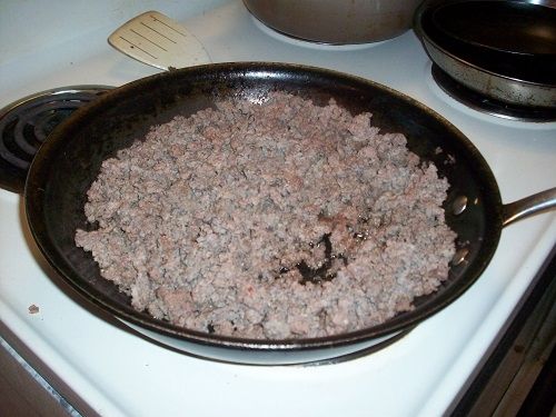Browned Ground Beef
