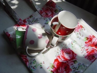 Flowers and Polka Dot Spots are Cath Kidston Hallmarks