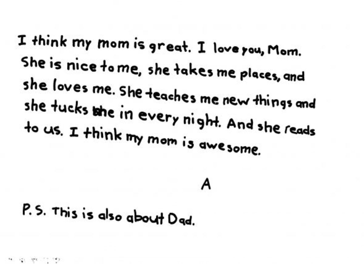 Examples Of Love Letters For Kids Wehavekids