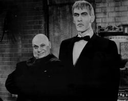 Uncle Fester &amp; Lurch - By Pleasure Island Uploaded by We hope at en.wikipedia [Public domain], via Wikimedia Commons