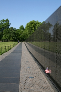 Vietnam Veterans Memorial Wall in Washington, D.C.