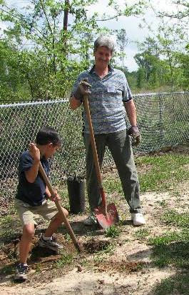 Tree Planting at Folsom Elementary