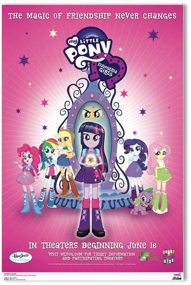 My Little Pony Equestria Girls Official Movie Poster
