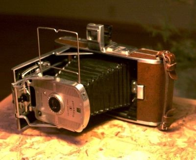 Fritz bought one of the first Polaroid cameras. Not having to wait for film to be developed for stories was a boon to business!
