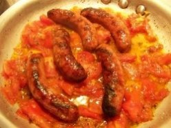 Sausage, Tomato, Pasta