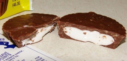 Inside of a Mallo Cup