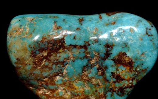 Turquoise with "impurities" that just add to the beauty.