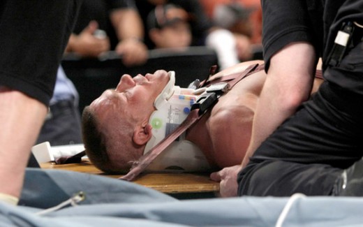 John Cena of World Wrestling Entertainment (WWE) has had numerous injuries in his career.