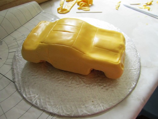 How to Make a Cake Car